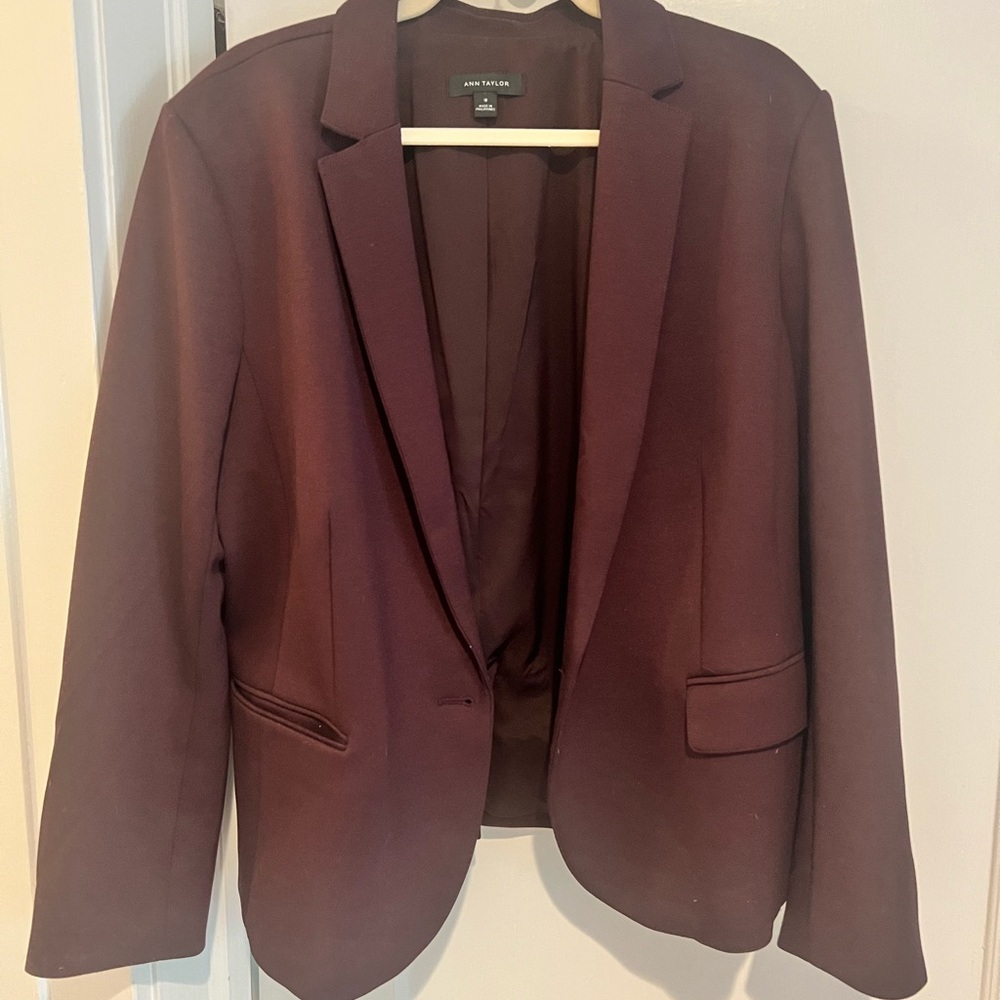 Ann Taylor Women's Plum Blazer